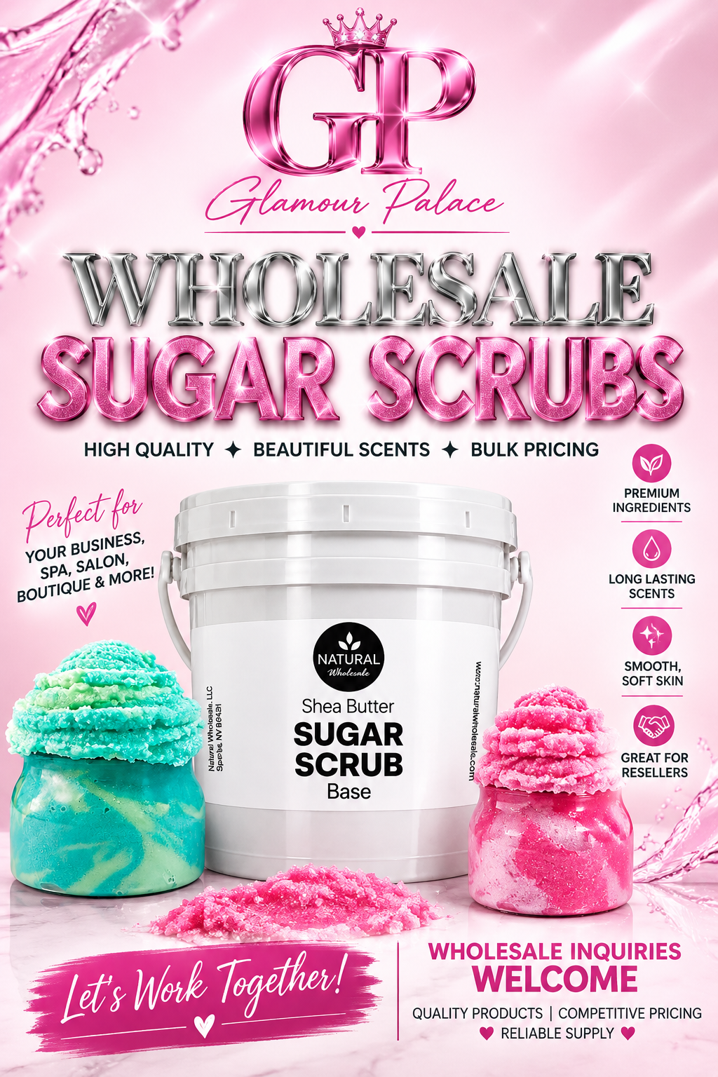 Wholesale Whipped Sugar Scrubs🎀