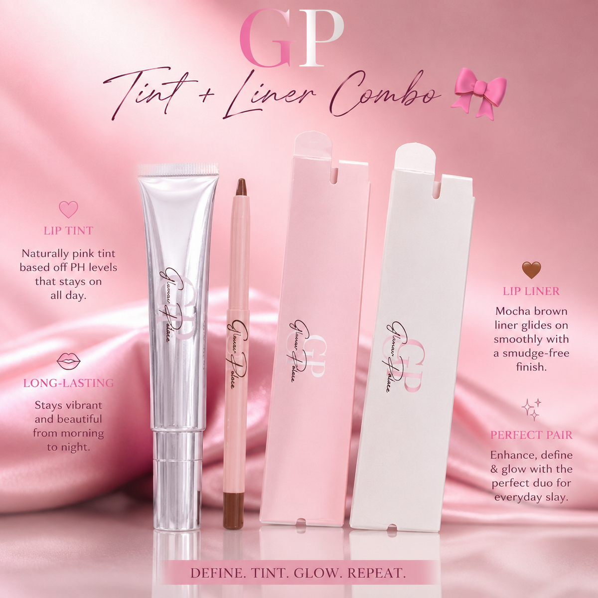 Lip Tint + Liner Combo 🎀